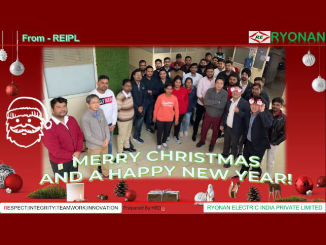 Celebrating the Joy of Christmas with our Valued Customers and Group Company Members